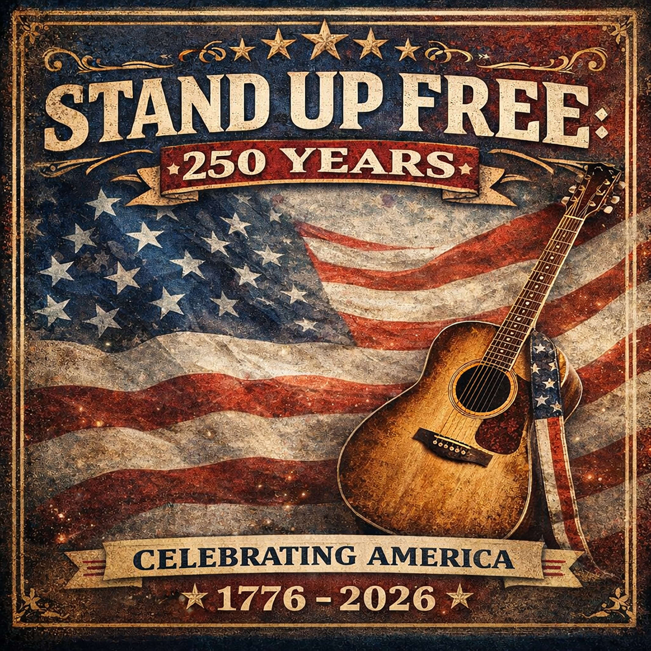 Stand Up Free: 250 Years album cover